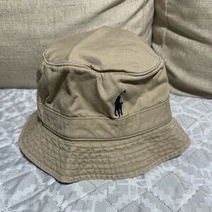 Ralph Lauren Beige Bucket Hat